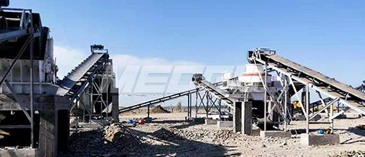 Линия по производству известнякового песка 200т/ч в Гуйчжоу